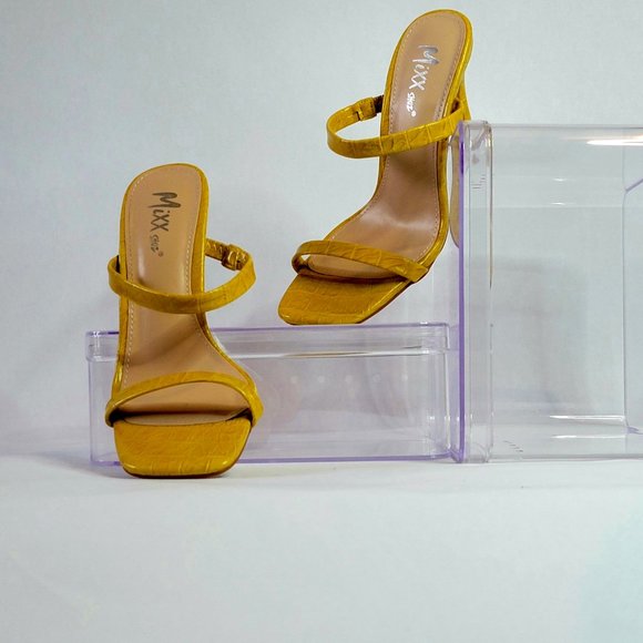 Mixx Shuz-Audrey, Size 8, Croc Mustard - Picture 4 of 4